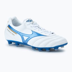 Pánske kopačky Mizuno Morelia II Pro MD white/laser blue/gold