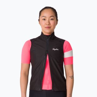 Dámska cyklistická vesta Rapha Core Gilet black/white