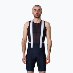 Pánske cyklistické šortky Rapha Brevet Element Cargo Bib Shorts dark navy/white