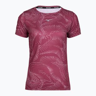 Dámske bežecké tričko Mizuno Impulse Core Graphic Tee violet quartz
