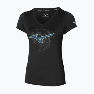 Dámske bežecké tričko Mizuno Impulse Core RB Tee black