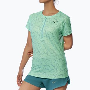 Dámske bežecké tričko Mizuno Graphic Trail Tee neo mint