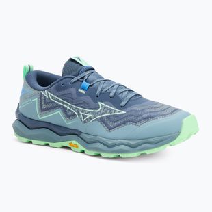 Pánske bežecké topánky Mizuno Wave Daichi 9 vintage indigo/neo mint/citade