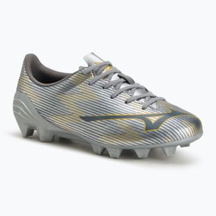 Detské kopačky Mizuno α II Select Jr Md galaxy silver/8605 c/gold