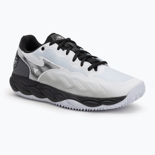 Pánské tenisové boty Mizuno Wave Enforce Court CC white/ black/ iron gate