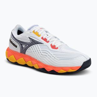 Tenisové topánky Mizuno Wave Enforce Tour 6 AC white/fiery coral 2/citrus