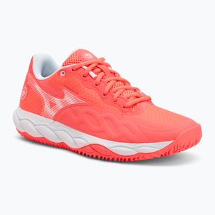 Dámske tenisové topánky Mizuno Wave Enforce Court CC W calypso coral/white/barely pink