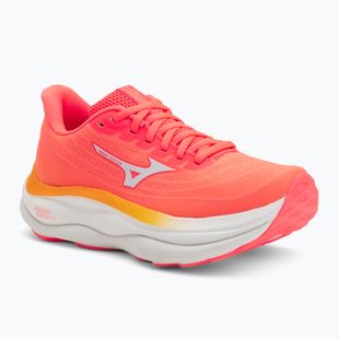 Dámske bežecké topánky Mizuno Wave Sky 9 striking coral/baseball white/citrus