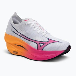 Bežecké topánky Mizuno Wave Rebellion Pro 3 white/pink tetra/tang orange