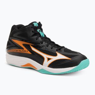 Volejbalové topánky Mizuno Thunder Blade Z Mid black/tangelo/ice green