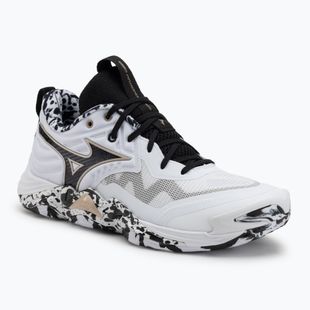 Volejbalové topánky Mizuno Wave Momentum Elite white/black/gold