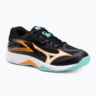 Detské volejbalové topánky Mizuno Lightning Star Z7 black/tangelo/ice green