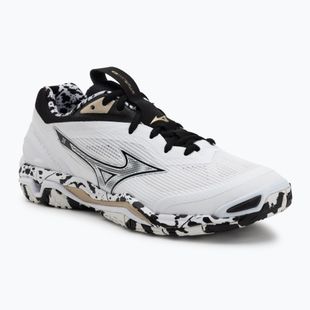Halové topánky  Mizuno Wave Stealth 6 white/black/ge gold