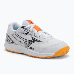 Detské topánky Mizuno Stealth Star 3 white/fiery coral 2/citrus