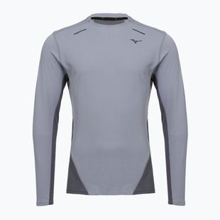 Pánsky bežecký longsleeve Mizuno Tech Thermal Charge quiksilver