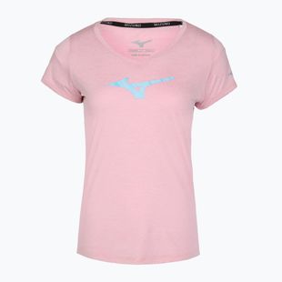 Dámske bežecké tričko Mizuno Core Runbird Tee bleached mauve