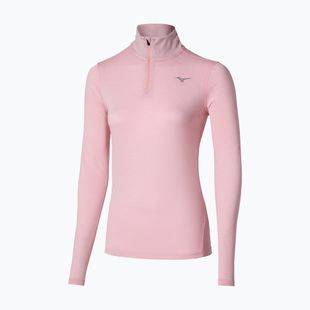 Dámska bežecká mikina Mizuno Core Impulse Half Zip Tee bleached mauve