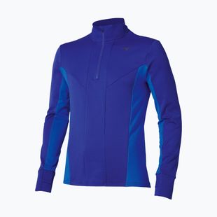 Pánske bežecké tričko longsleeve Mizuno Active Warm Half Zip sodalite blue