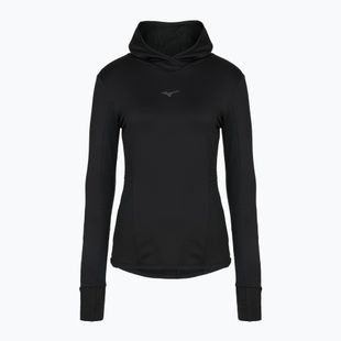 Dámska bežecká mikina Mizuno Active Warm Hooded black