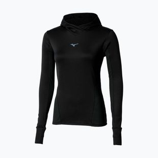 Dámska bežecká mikina Mizuno Active Warm Hooded black