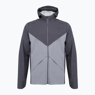 Pánska bežecká bunda Mizuno Tech Thermal Charge Hooded quiksilver