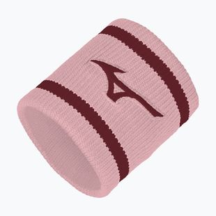 Potítko Mizuno Wristband Short With Line 6P pinkesque/lava falls