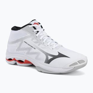 Volejbalové topánky Mizuno Wave Lightning Pro Mid white/black/fiery red
