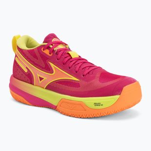 Volejbalové topánky Mizuno Neo Jump pink tetra/fortune yellow/light