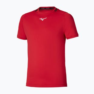 Pánske tenisové tričko Mizuno 62GAA001 Tee fiery red