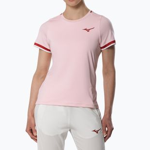 Dámske tenisové tričko Mizuno Stargazer Tee pinkesque