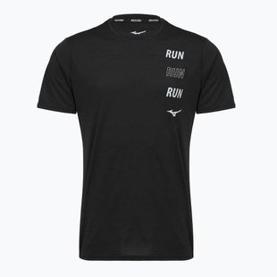 Pánske bežecké tričko Mizuno Core Run Short Sleeve Tee black