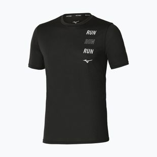 Pánske bežecké tričko Mizuno Core Run Short Sleeve Tee black