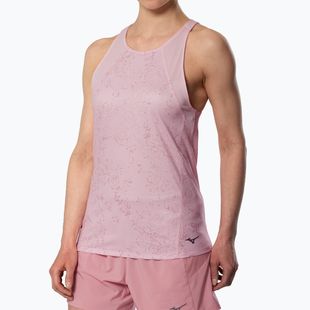 Dámske bežecké tričko Mizuno Active DryAeroFlow Graphic Tank Top pinkesque