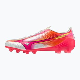 Futbalové kopačky Mizuno Alpha III Japan FG white/fuchsia purple