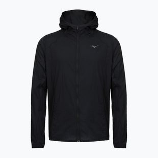 Pánska bežecká bunda Mizuno Tech Light Hooded black