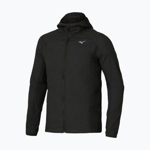 Pánska bežecká bunda Mizuno Tech Light Hooded black