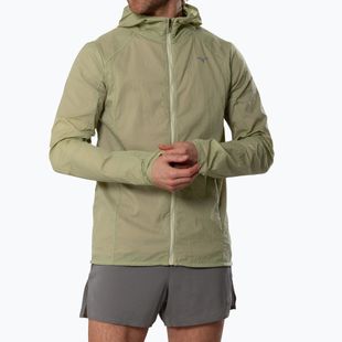 Pánska bežecká bunda Mizuno Tech Light Hooded elm