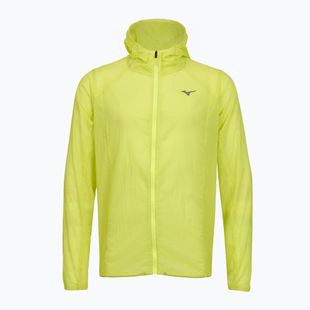 Pánska bežecká bunda Mizuno Tech Light Hooded lightning yellow