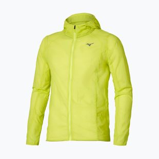 Pánska bežecká bunda Mizuno Tech Light Hooded lightning yellow