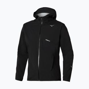 Pánska bežecká bunda Mizuno Trail Waterproof 20K Hooded black