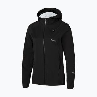 Dámska bežecká bunda Mizuno Trail Waterproof 20K Hooded black