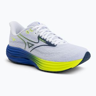 Pánske bežecké topánky Mizuno Wave Rider 29 estate blue/white/lightning yellow