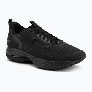 Pánske bežecké topánky  Mizuno Wave Rider GTX 3 black/black/black sand