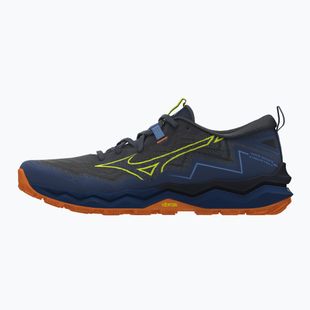 Pánske bežecké topánky Mizuno Wave Daichi 9 estate blue/lightning yellow