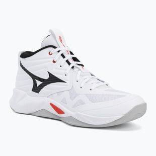 Volejbalové topánky Mizuno Wave Momentum Pro Mid white/black/fiery red