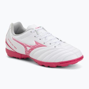 Detské futbalové kopačky Mizuno Monarcida Neo III Select Jr AS white/fuchsia purple