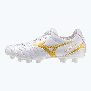 Detské futbalové kopačky Mizuno Monarcida Neo III Select FG white/mp gold