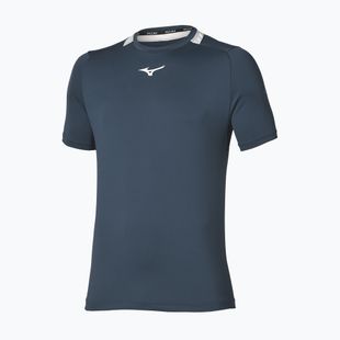 Pánske tenisové tričko Mizuno Tennis Core Short Sleeve Tee insigna blue/cloudscape