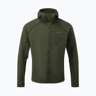 Pánska mikina Rab Superflux Hoody army QFE-89