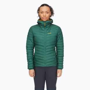 Dámska zateplená bunda Rab Cirrus Alpine green/sahara